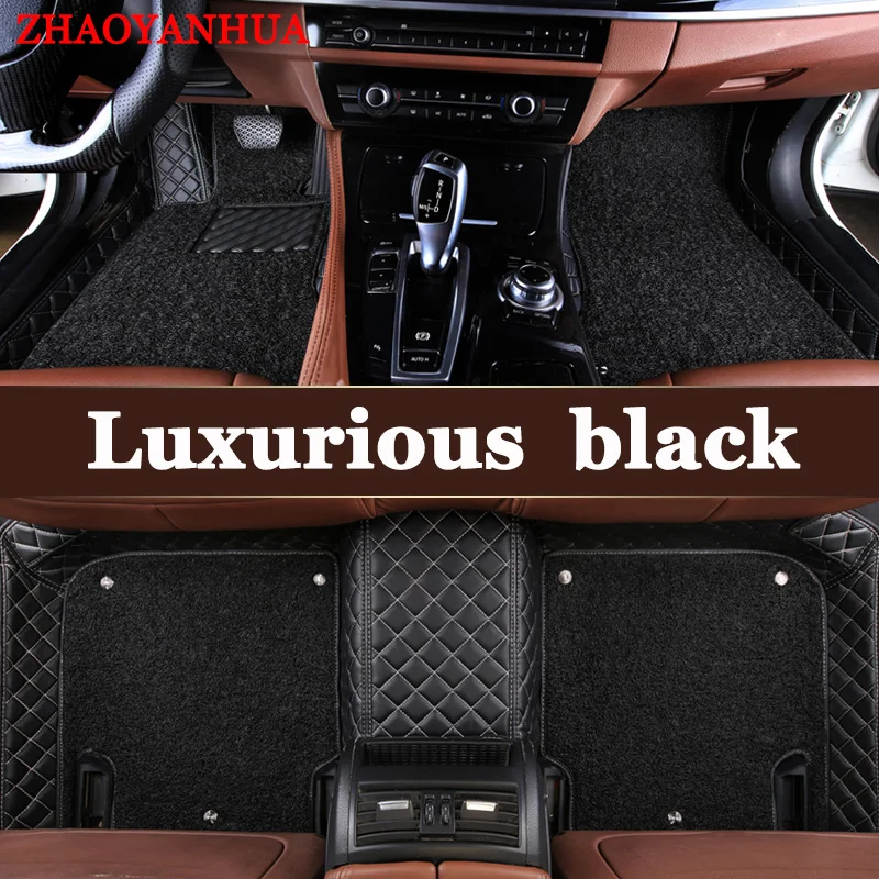 Автомобильные коврики ZHAOYANHUA для Toyota RAV4 prado Corolla Prius land cruiser Zelas Reiz Yaris Sequoia стильные