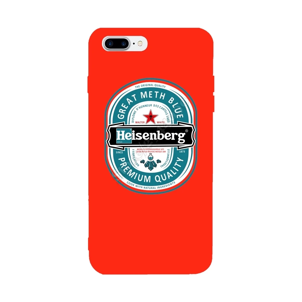 Heisenbergen Breaking Bad For Iphone X Case Novelty Anti-Knock Soft TPU Protective Custom Covers 6S 6 7 8 Plus |