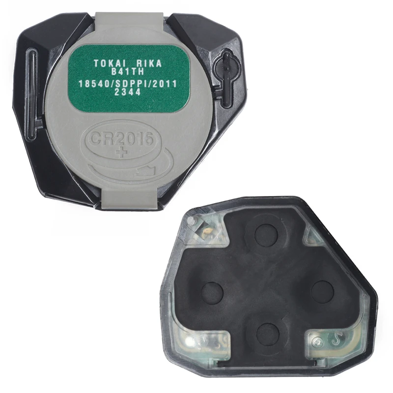 Keyecu бесключевая запись дистанционного FOB 2 кнопки 314 3 МГц для Toyota Hiace 2010-2014 FCC ID: B41TH |