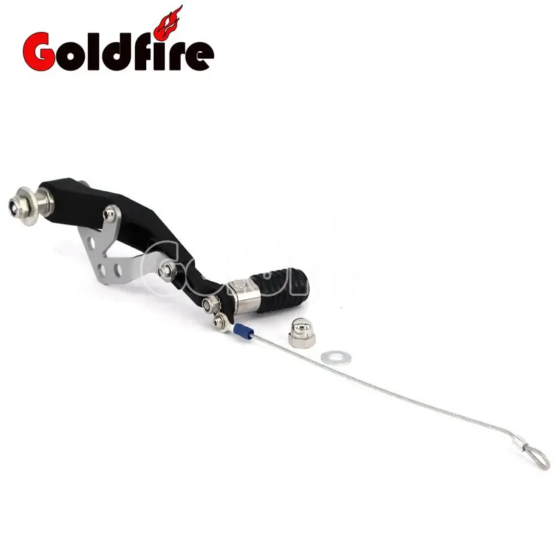 Алюминиевый Регулируемый складной рычаг переключения передач для мотоцикла с