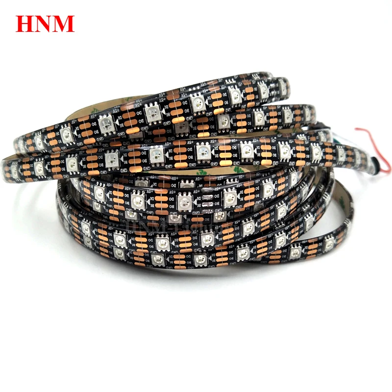 5V 30/60/72/144 светодиодный s/m пикселей RGB WS2813 полосы светильник 5050 SMD Рождество ТВ