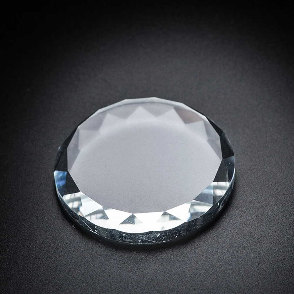 1 шт. круглая форма Хрустальная стеклянная накладка держатель для клея ресниц