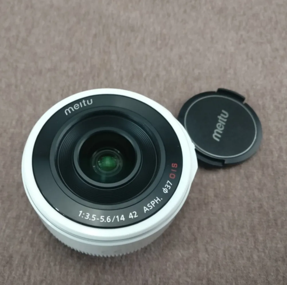 Совершенно новый Meitu 14 42 F3.5 5.6 ASPH OIS Zoom Lens для Panasonic Olympus Micro 4/3 SLR camera EM10 EP5 EPL5 GF5 GH5 GF9