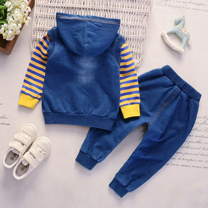 Лидер продаж 2019 новый костюм из ткани для маленьких мальчиков и девочек Модный