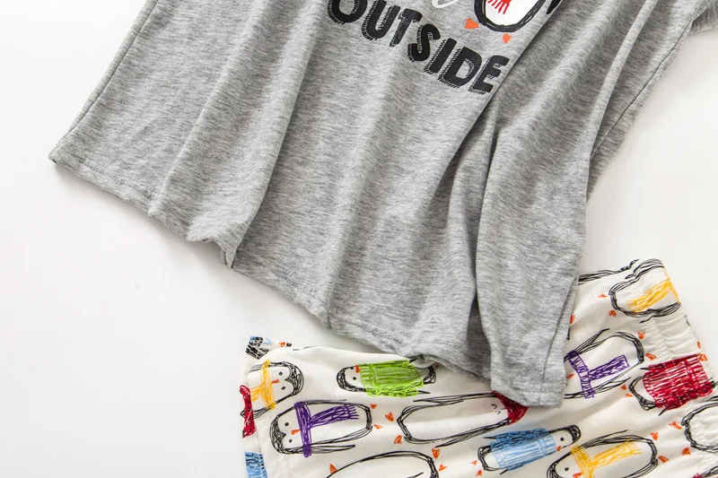 Женские пижамные комплекты без рукавов серые бежевые повседневные хлопковые