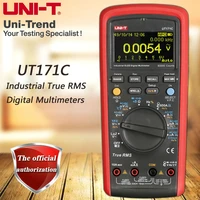 uni t ut171c industrial rms digital multimeter oled display loz low impedance input vfc frequency measurementusbbluetooth