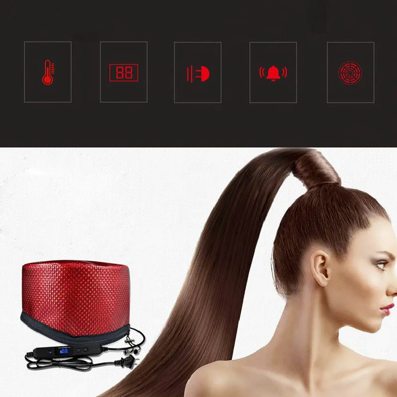 Горячее предложение! Электрический нагревательный колпачок фен для волос