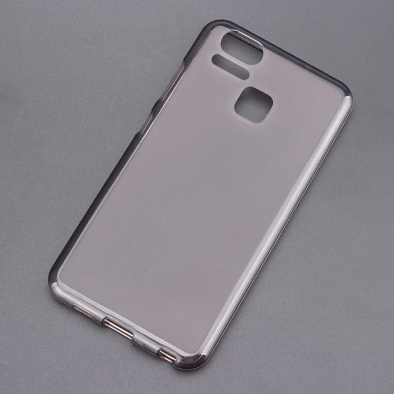 Серый гелевый ТПУ тонкий мягкий чехол Snow Welkin для Asus Zenfone 3 Zoom ZE553KL 5 дюйма задняя