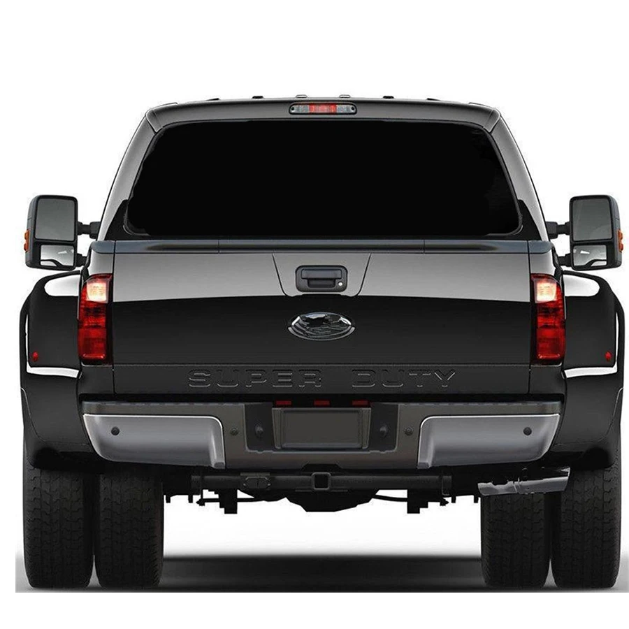 

BLACK Rear Window Perforated Decal Tint Graphic Sticker for Truck Van Waterproof Sunscreen High Environmental Protection