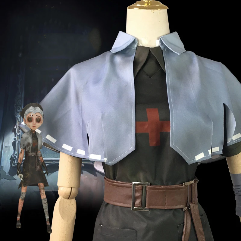 Игра личных данных в Косплэй Костюм Доктор Эмили глянца темная сторона костюм на