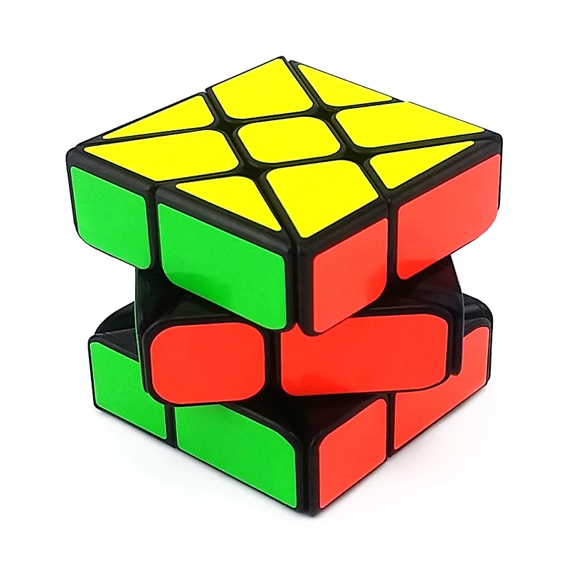 Skew SQ 1 Square One Magic Cube скоростная головоломка игрушки для детей Обучающие профессиональные скрученные черные