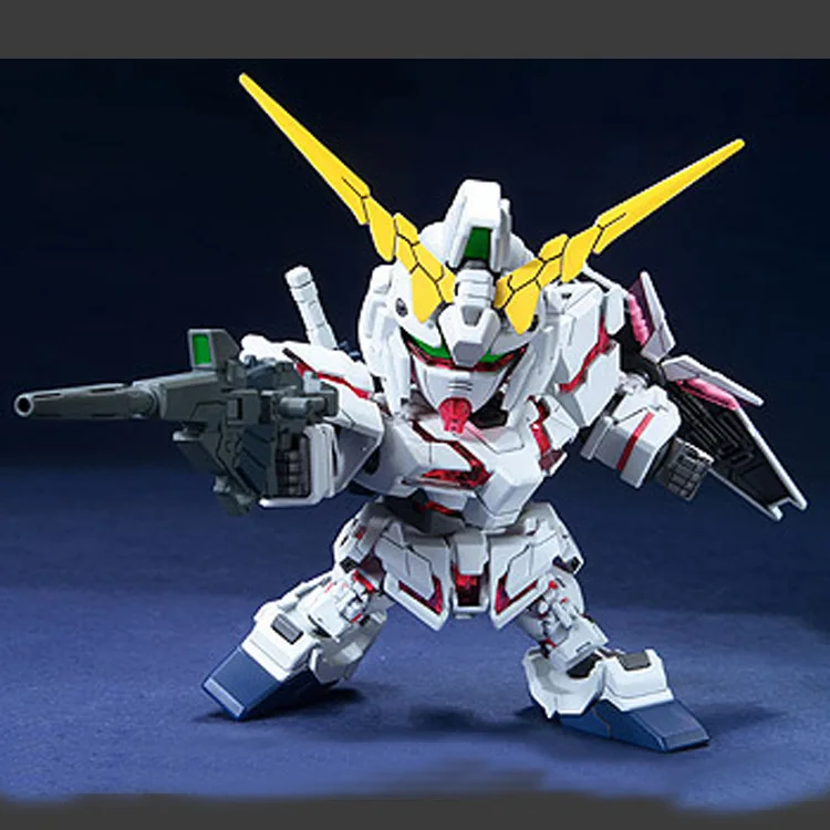 DIY сборка Q версия Gundam SD BB Uniknik единорог модель детская игрушка обучающая Сборка