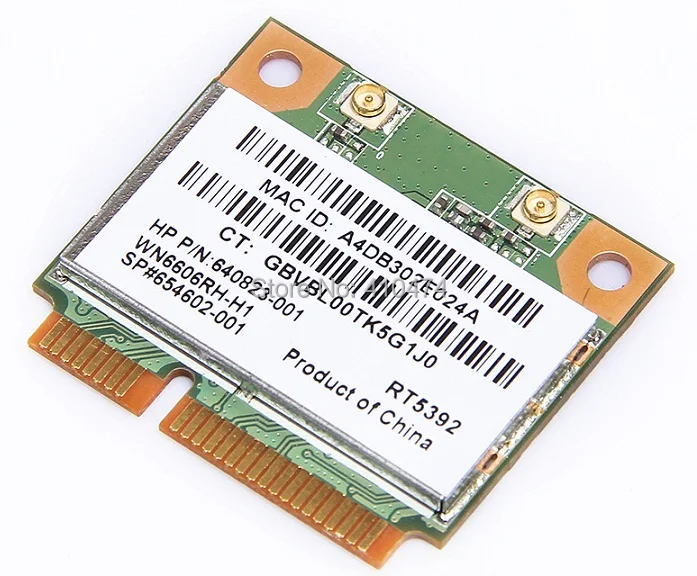 SSEA   Ralink RT5392 MINI PCI-E 300 / Wlan Wi-Fi    HP ENVY23 s5 p6 p7 SPS:640823-001