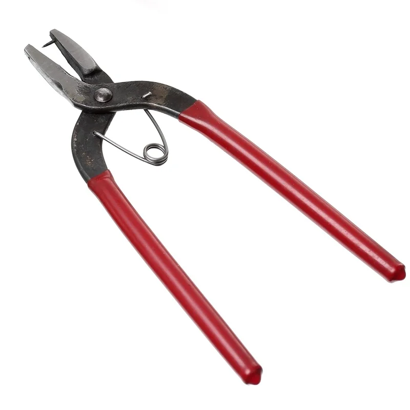 hot sale 1pc Short Chain Nose Stainless Steel Hole Punch Pliers For Ribbons Leather Jewelry Making DIY Hand Tools | Дом и сад