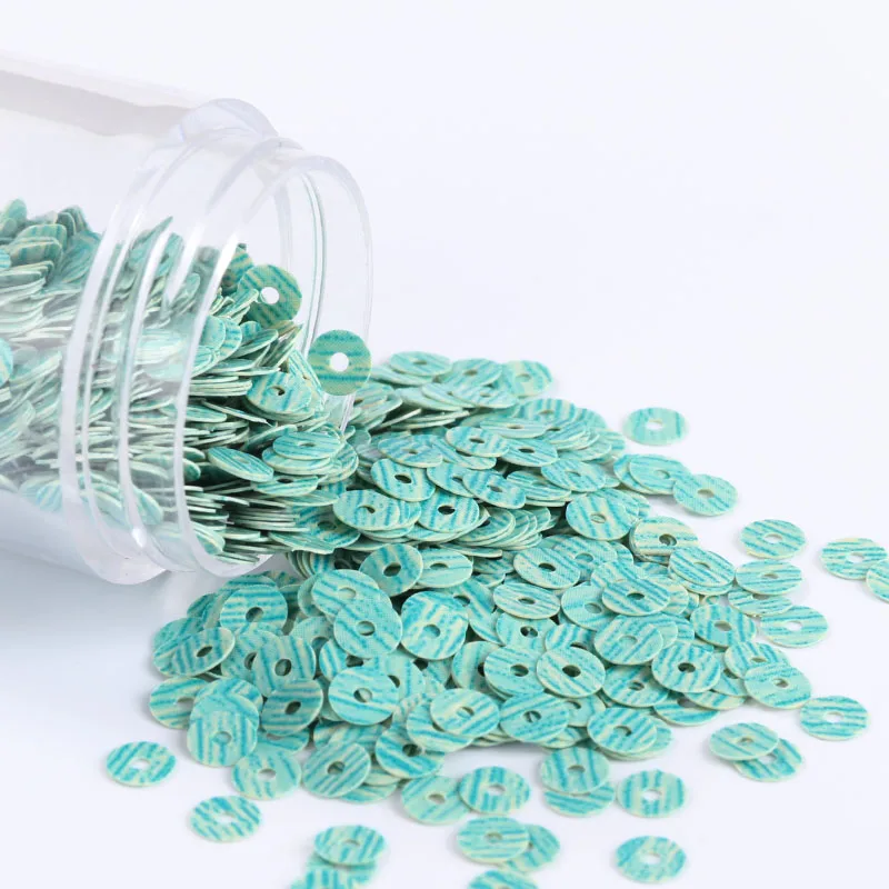 2000 шт 4 мм Полоски зебры свободные пайетки ручной работы блестки шитье ремесло