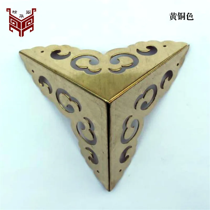 80 мм аксессуары для мебели украшение латунная металлическая обмотка угловая