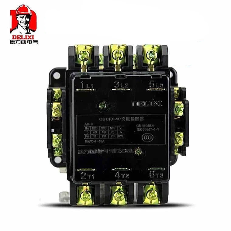 

DELIXI контактор переменного тока CDC10 40A CJ10 CJT1 40A 220В 380В 110В CDC10