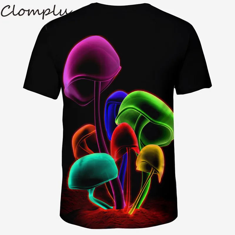 Мужская футболка clomplus с 3d принтом новинка 2019 летняя коротким рукавом и рисунком в