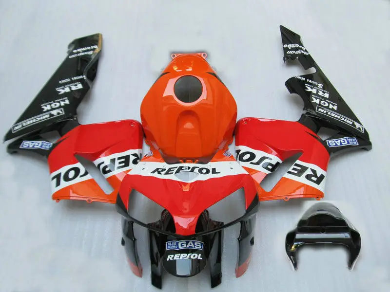 

Injection molding for orange repsol 2005 2006 CBR600RR fairin CBR 600RR CBR 600 RR 05 06 motorcycle fairings body par od5