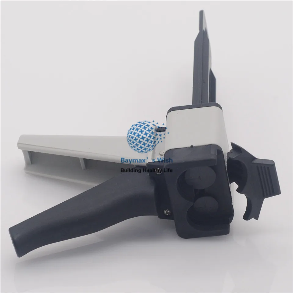 1Pc Dental Lab 1:1 50ml Impression Mixing Dispensing Dispenser Gun Ratio | Красота и здоровье