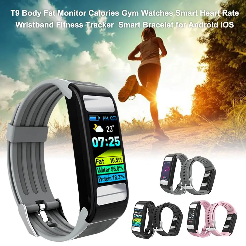 Новые мужские и женские смарт-браслет пульсометр измеритель калорий Спорт
