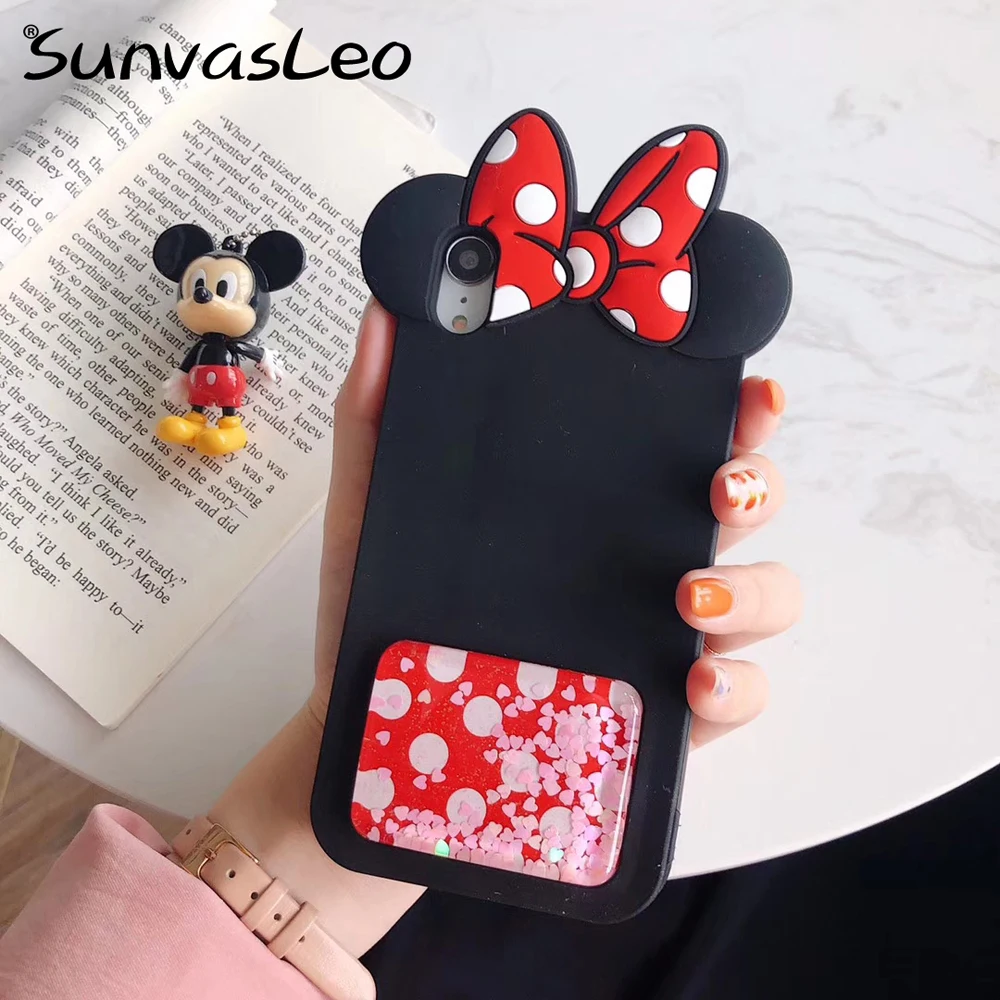 Для iPhone 6 6s 4," популярный 3D милый мультяшный Мягкий силиконовый чехол для телефона задняя крышка милый Единорог противоударный новейший чехол с животными
