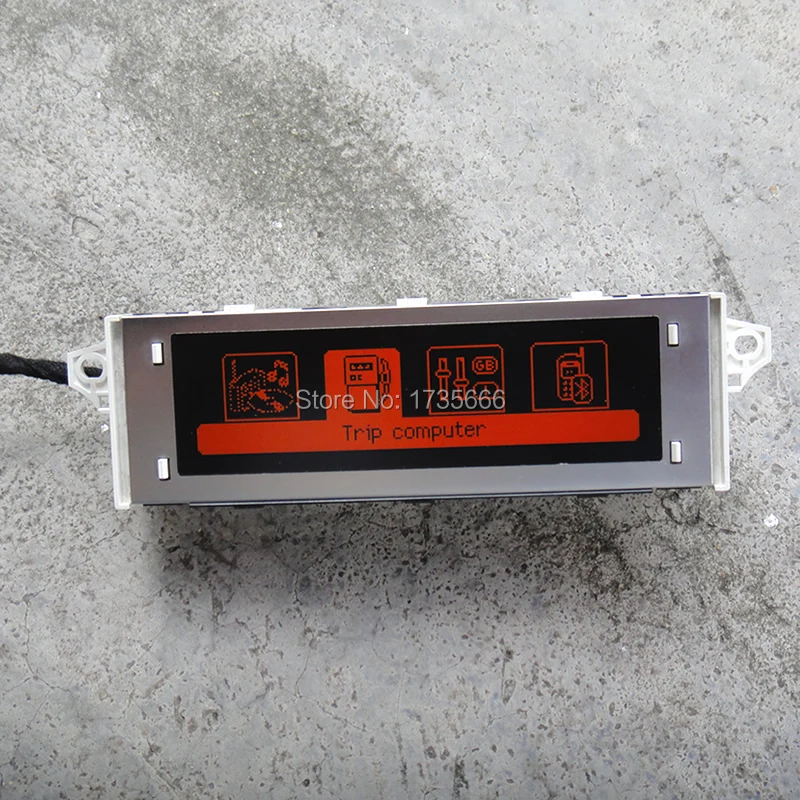 Подлинный для Peugeot 307 407 408 citroen C4 C5 автомобильный красный экран Поддержка USB и Bluetooth