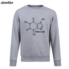 Весенне-осенний Повседневный пуловер с принтом, флисовый свитшот для мужчин, кофейный перерыв, формула кофе, винтажные толстовки, крутые топы, пальто