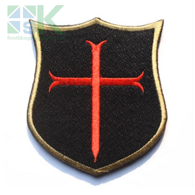 SK DIY Патчи Мода 1 ШТ. черный sealteam Крестовых Походов повязки Вышитые может
