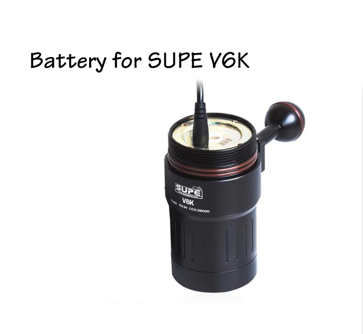 Аккумулятор Scubalamp Supe V6k|Аксессуары для фотостудии| |
