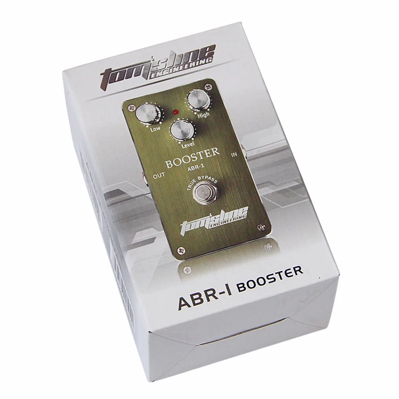 

AROMA ABR-1 Booster Effect Pedal Premium Effect Pedal ABR-1 Booster AC DC Adapter Ture Bypass Design Guitar Pedal free shipping