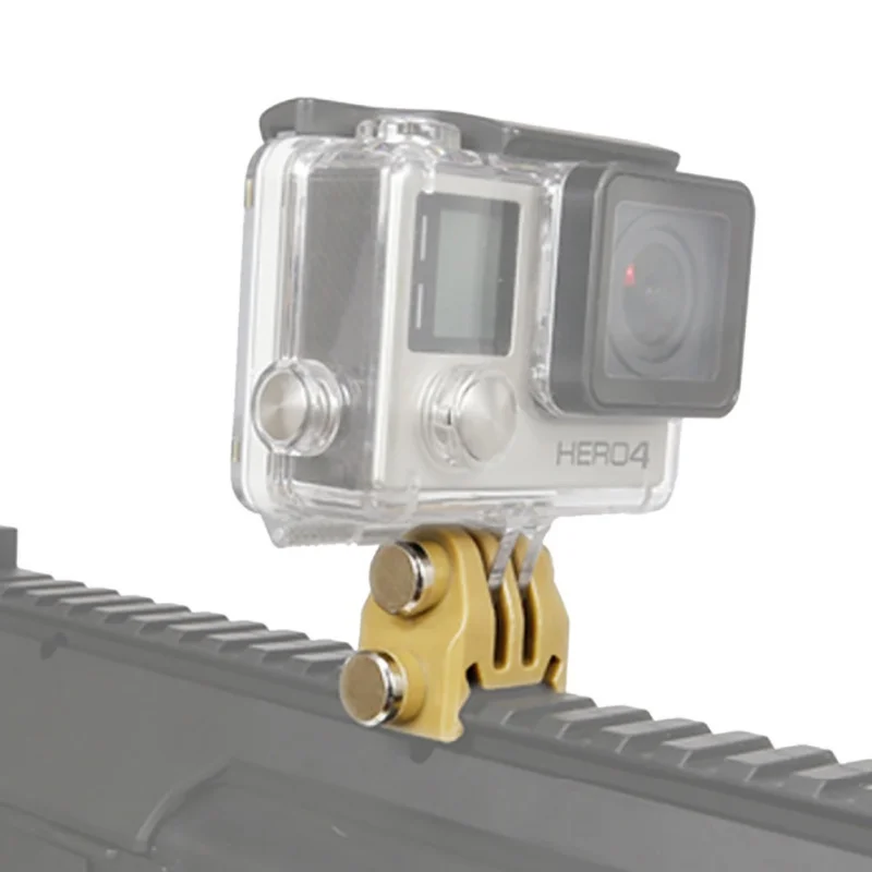 

hunting Accessories 20mm Picatinny Rail Mount Airsoft Adapter Kit for Action Shot Rifle Hunting Camera Mount