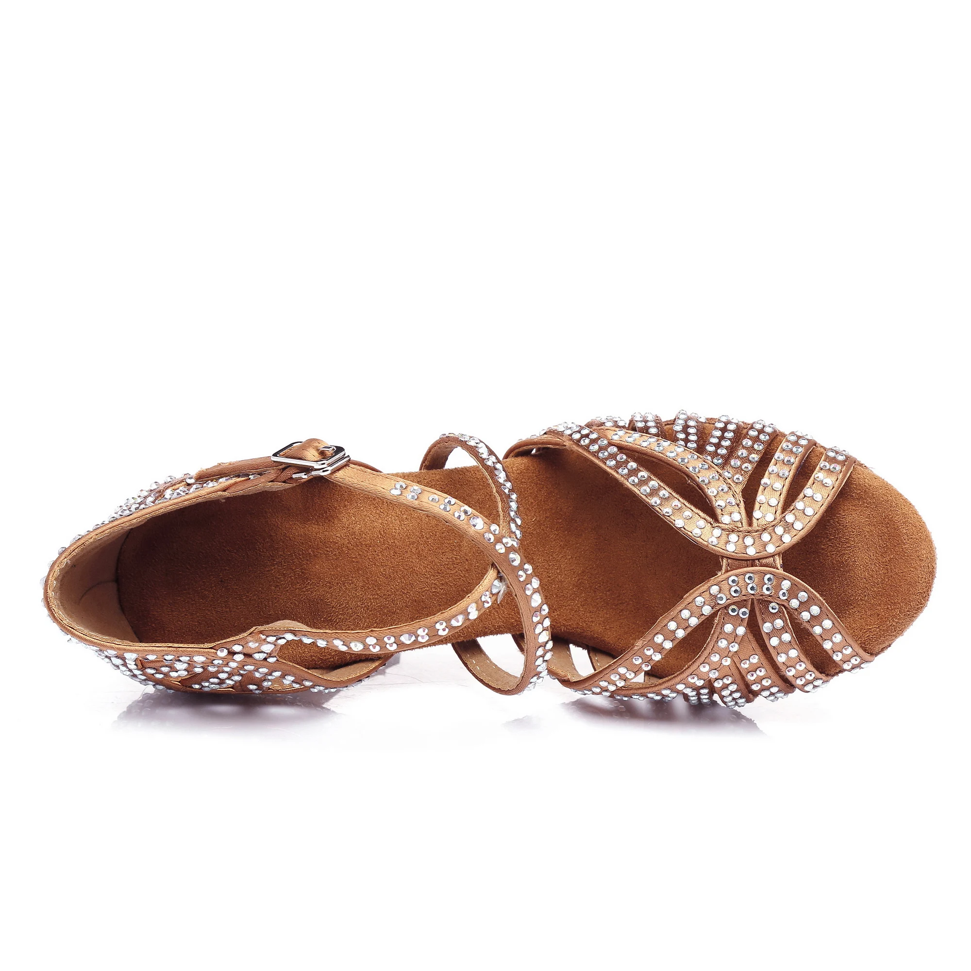 KEEWOODANCE Rhinestones ballroom dance shoes women zapatos de mujer latin salsa | Спорт и развлечения