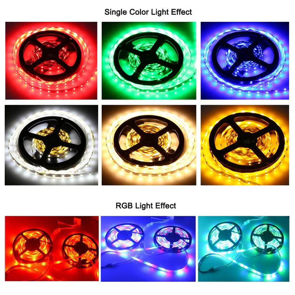 Светодиодная лента 12 в 10 м 300 светодиодный 3528 SMD Водонепроницаемая с силиконовым