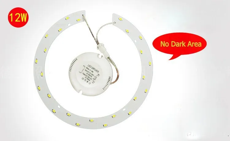 Новый стиль SMD5730 светодиодная кольцевая замена панели потолосветильник льника