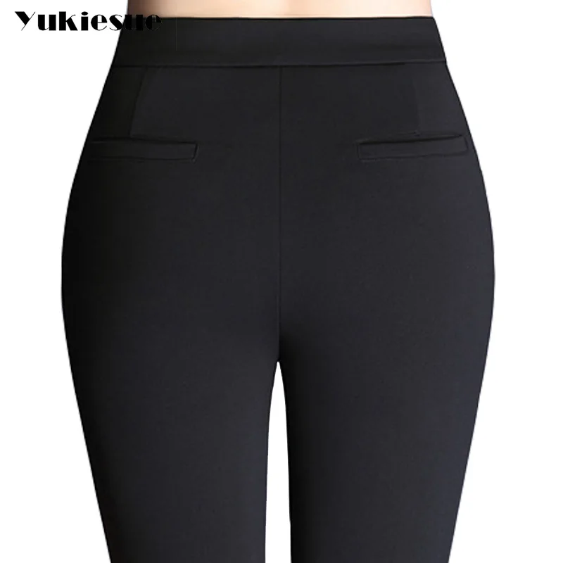 Брюки-клеш Женские с завышенной талией осень-весна 2022