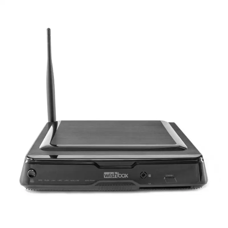 ALLOYSEED Wishbox Android Smart tv Box DVB-S2 декодер Amlogic S812 четырехъядерный 2 ГБ 8 ГБ телеприставка 3D 4 к WiFi H.265 медиаплеер