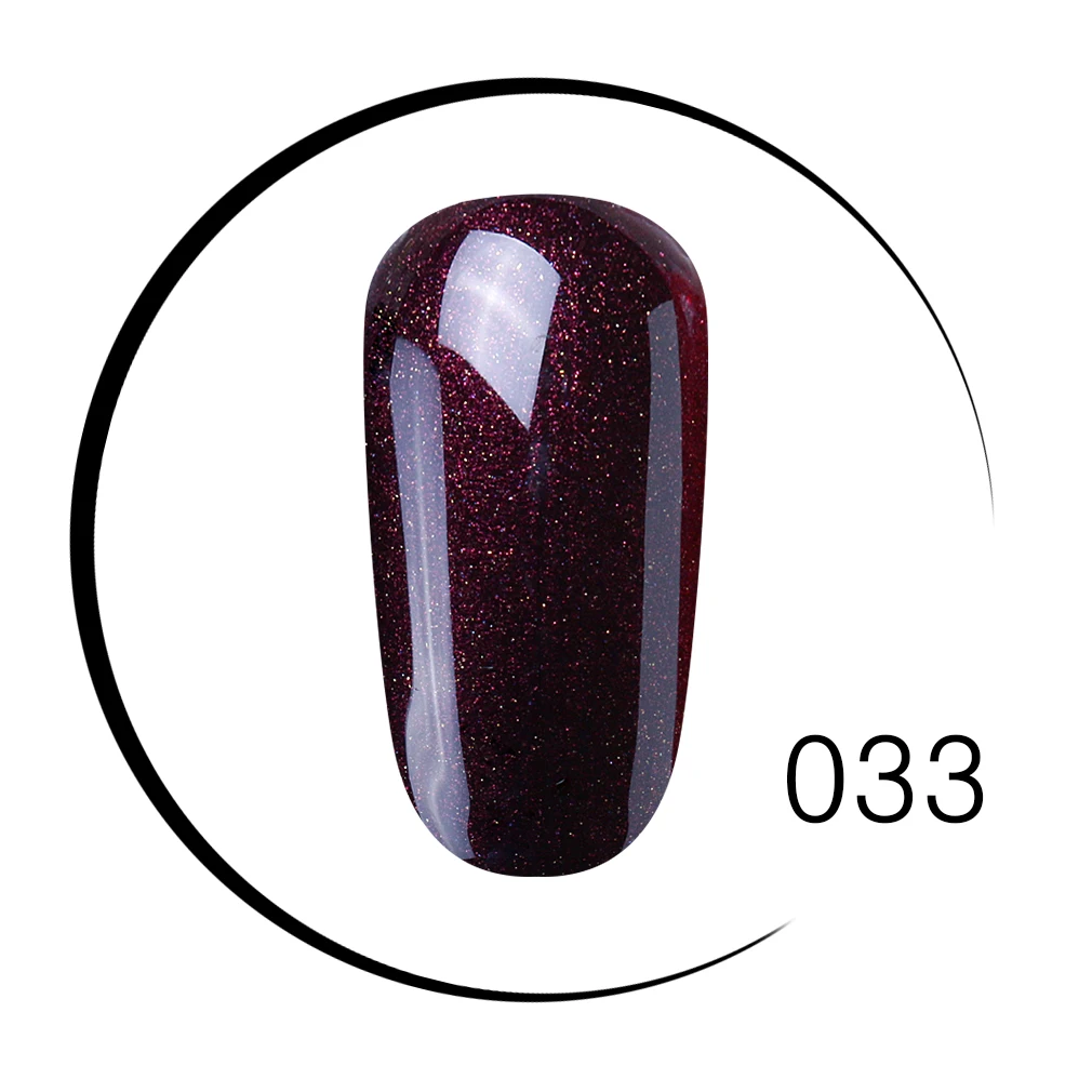 Elite99 винно-красный Гель-лак Lucky color Nail Art Полупостоянный Гель-лак праймер для ногтей Маникюр УФ-лампа для геля лак для ногтей - Цвет: JH033