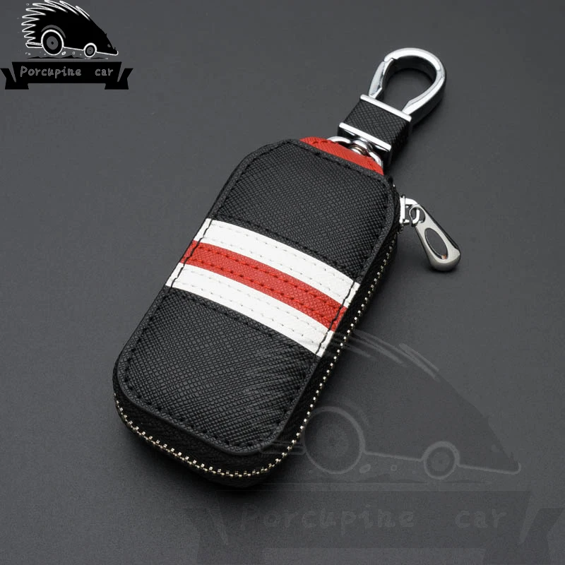 Кожаный чехол для автомобильного ключа Audi BMW Buick Cadillac Porsche Opel Chevrolet Ford Hyundai Lexus Mercedes