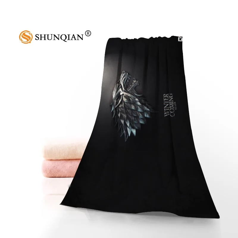Towel Высокое качество Игра престолов микрофибра тряпка для ванной комнаты, полотенце s полотенце для лица на заказ/банное полотенце размер 35x75 см, 70x140 см - Цвет: Towel