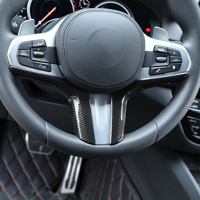Стильный чехол из углеродного волокна для BMW X3 X4 X5 G01 G02 G05 2019 хромированный
