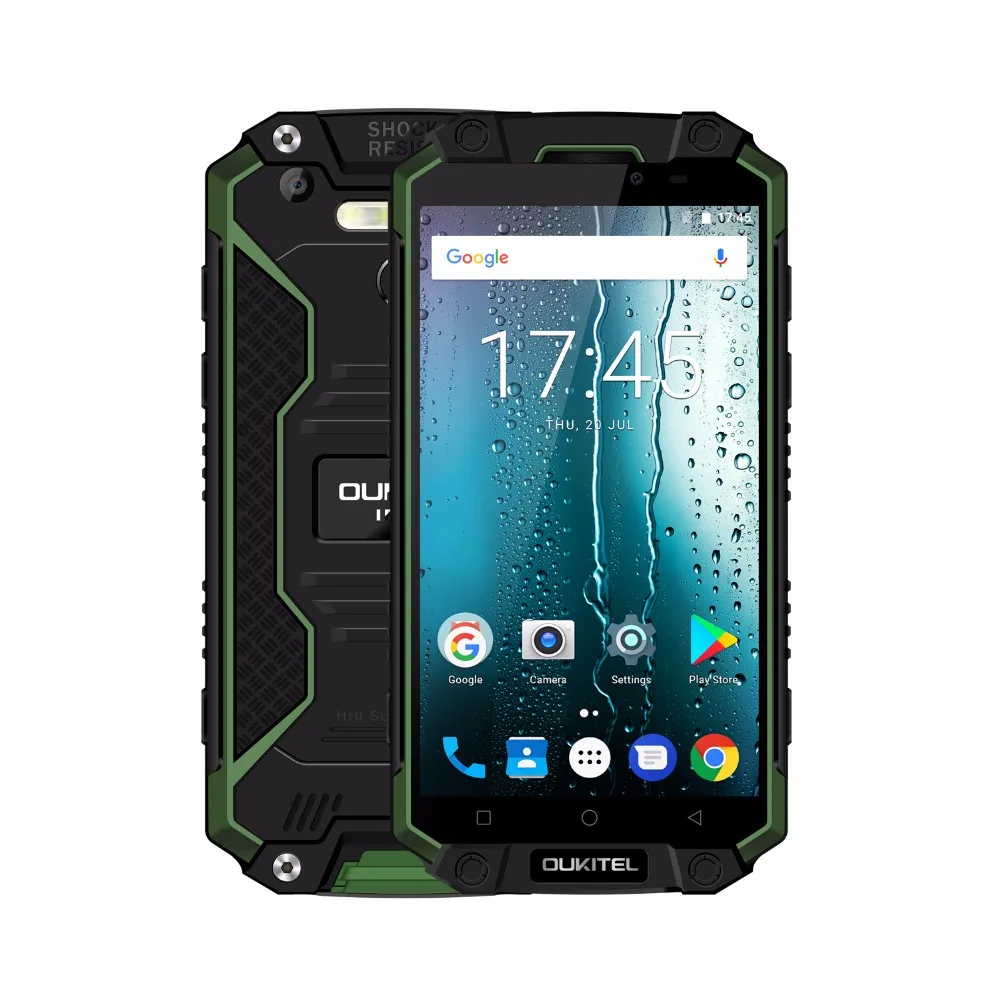 Oukitel k10000 Max 10000 мАч Android 7.0 mtk6753 Octa core 3 ГБ + 32 5.5 дюймов fhd 16mp IP68 водонепроницаемый 4 г LTE