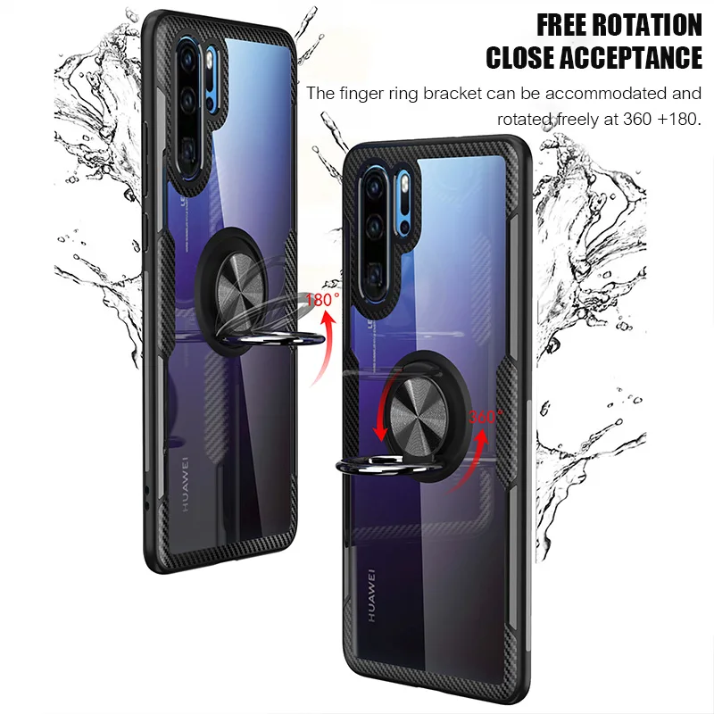 ZNP Роскошная подставка с магнитным кольцом чехол для huawei P30 P20 Pro держатель чехол s для huawei mate 20 Pro huawei P20 P30 Lite чехол
