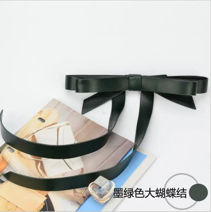 Big Bow Green Angelatarch Офисная Женская Обувь Крыло Ангел розовый Япония Горячая PU большой маленький бант орнамент заклепки пуля Кроссбоди рюкзак сумка часть аксессуары - Цвет: Big Bow Green