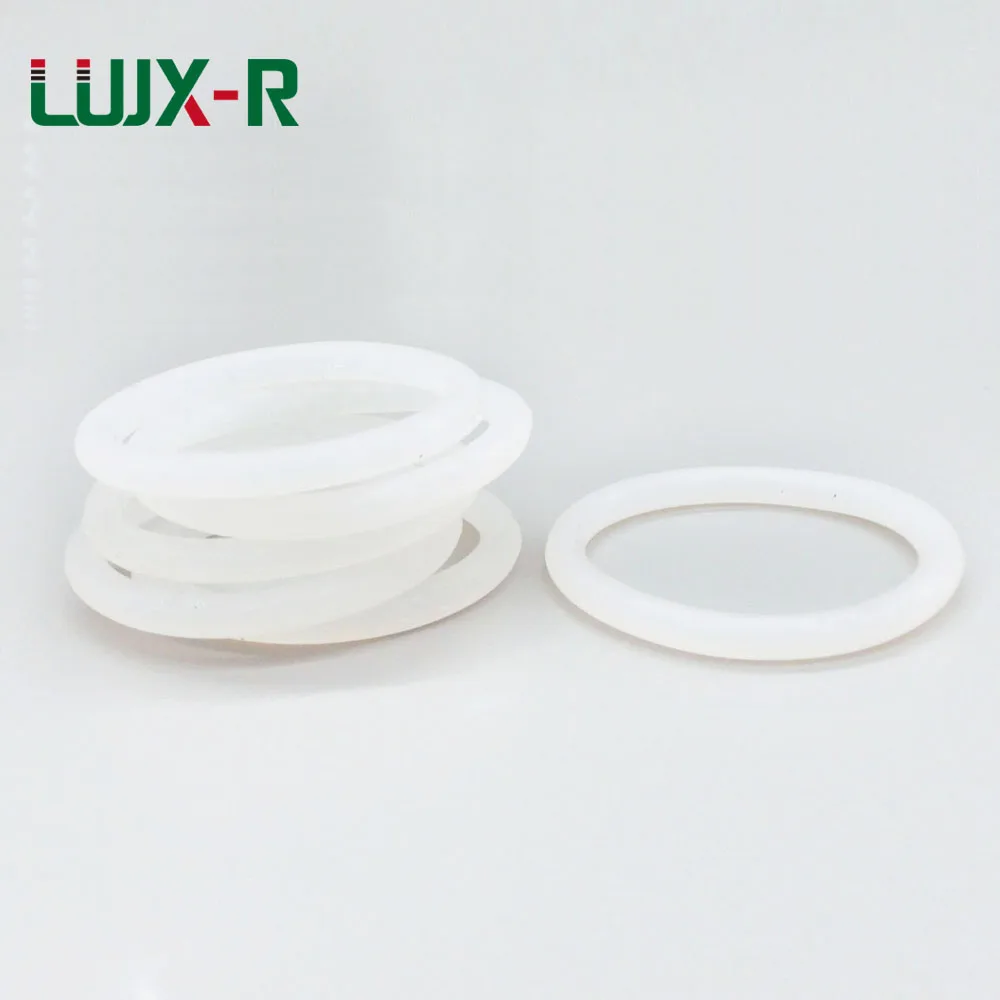 LUJX-R 5 мм уплотнительное кольцо белая силиконовая прокладка Нетоксичная мойка
