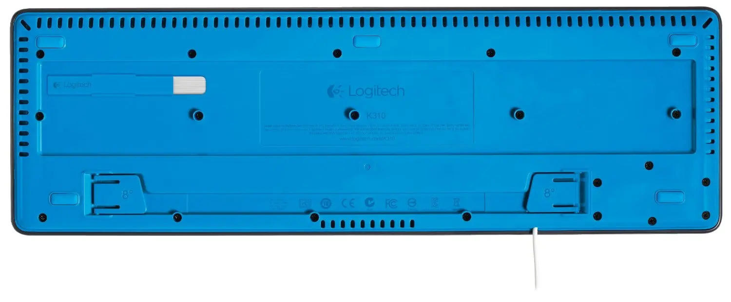 Моющаяся Клавиатура Logitech K310 для Windows черный цвет|keyboard cover for macbook|keyboard ledkeyboard guitar |