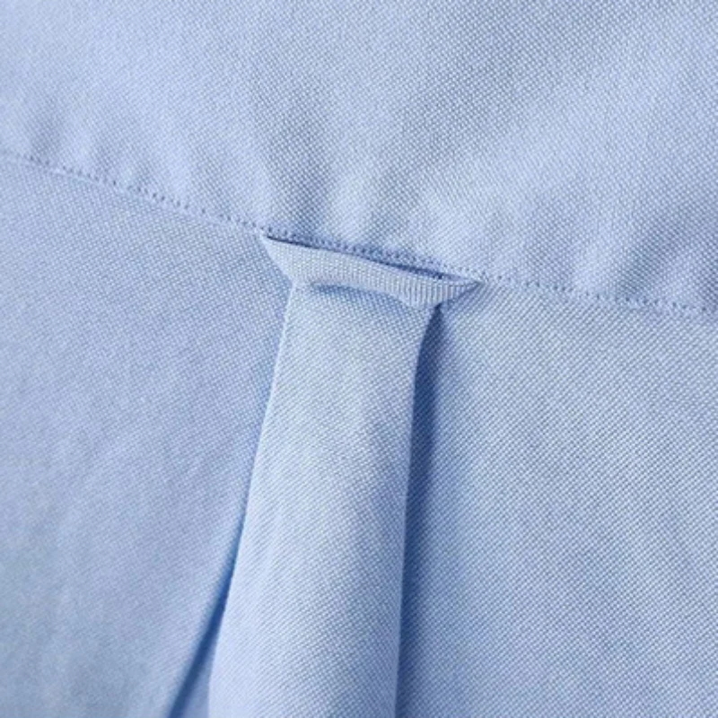 Женская блузка с длинным рукавом Повседневная Облегающая джинсовая рубашка из