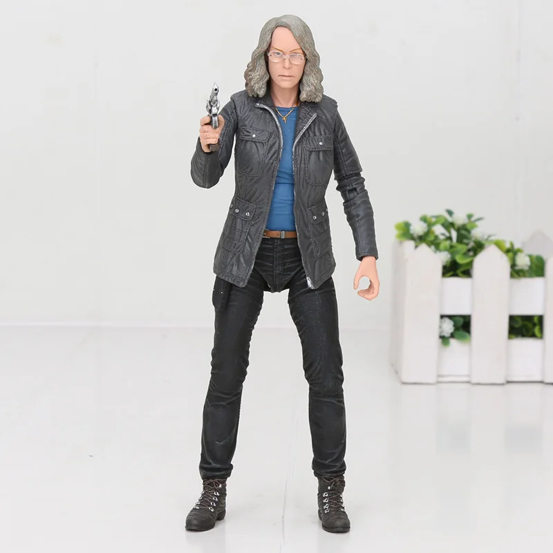 Фигурка из ПВХ Ultimate Laurie Strode NECA для Хэллоуина коллекционные модели игрушек |