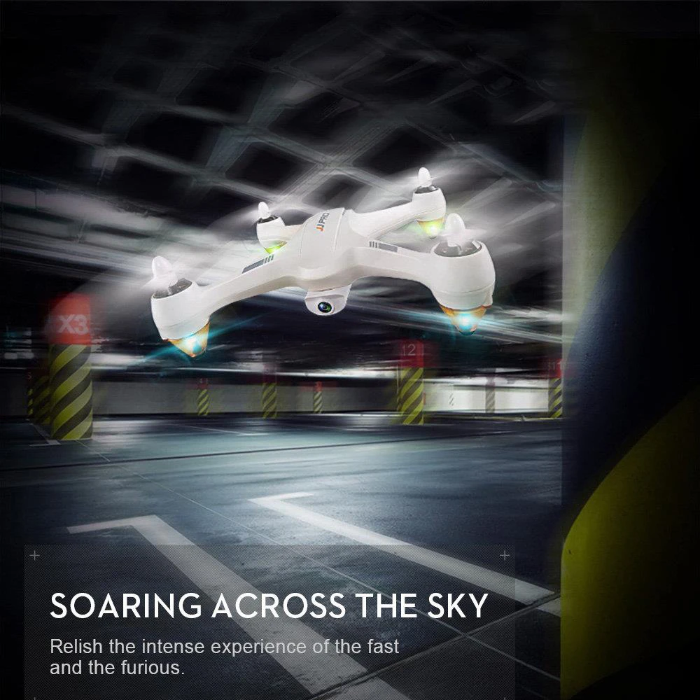 JJRC JJPRO X3 Радиоуправляемый Дрон HAX wifi FPV Бесщеточный с HD 1080P Съемная камера gps