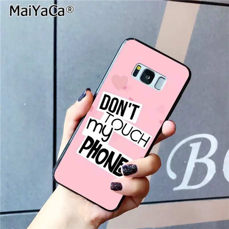 MaiYaCa чехол для телефона Samsung Galaxy S20 S9 plus S7 edge S6 S10 S8 | Мобильные телефоны и аксессуары